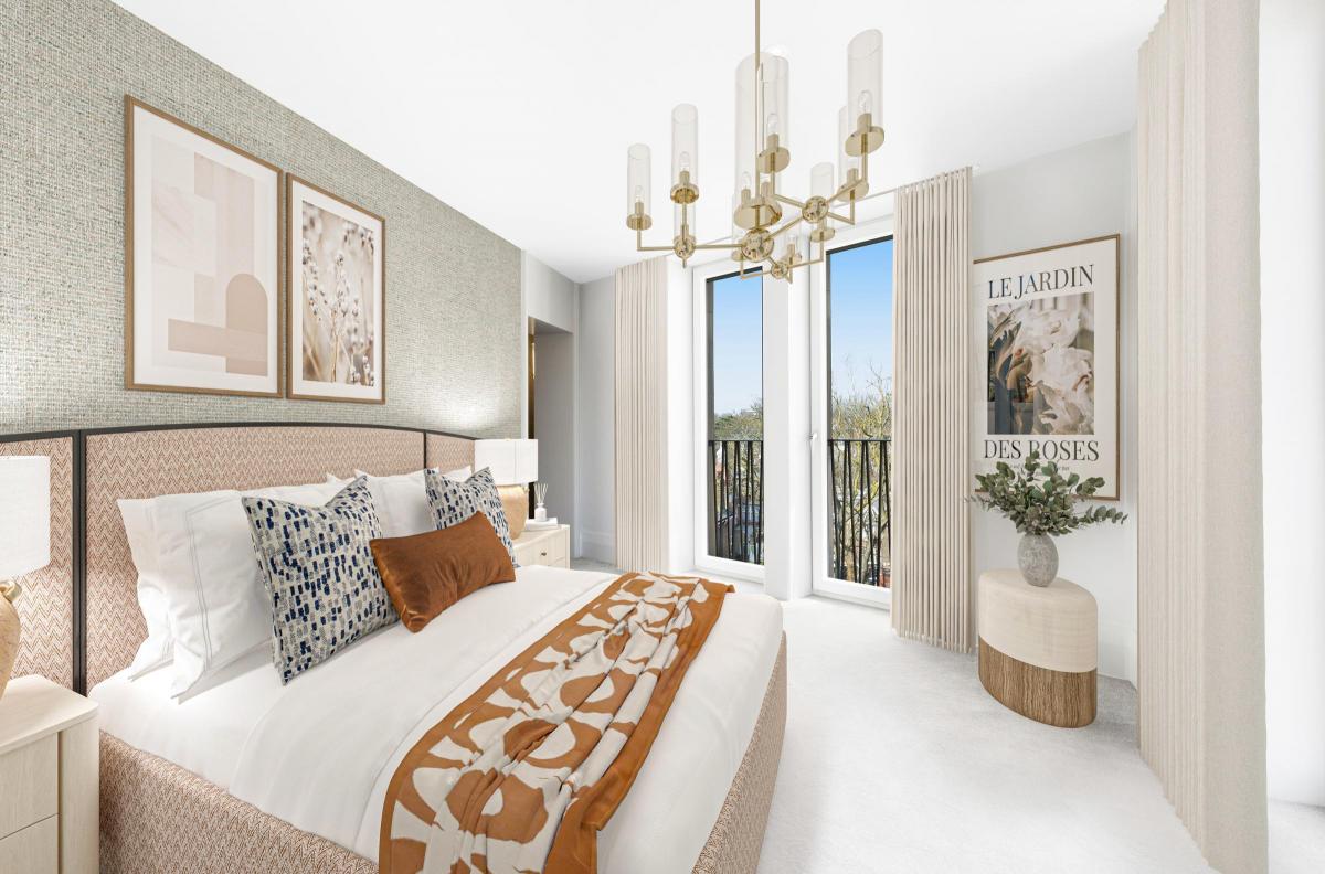 79 Fitzjohns Avenue Apartment Bedroom