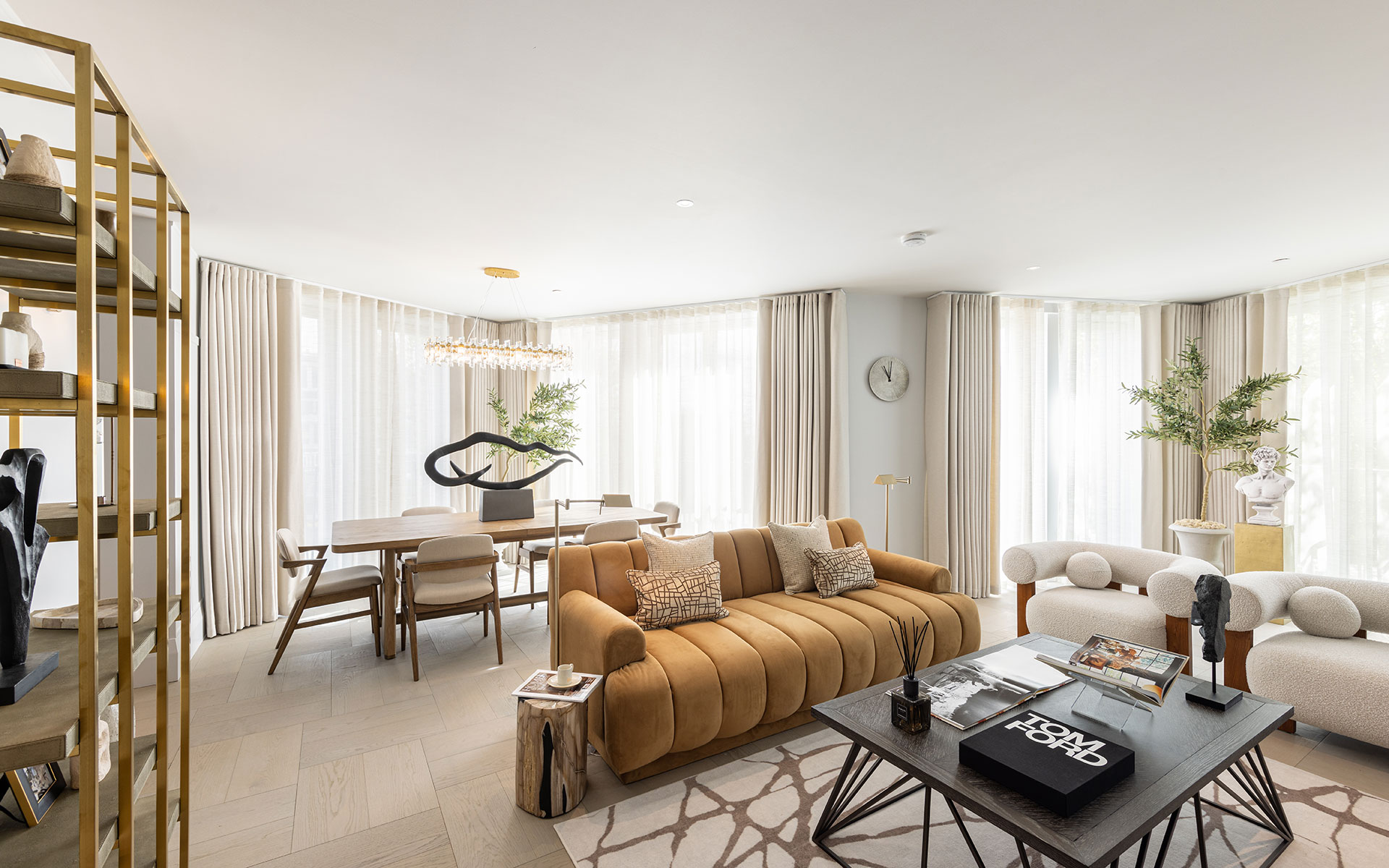 79 Fitzjohns Avenue Apartment Lounge