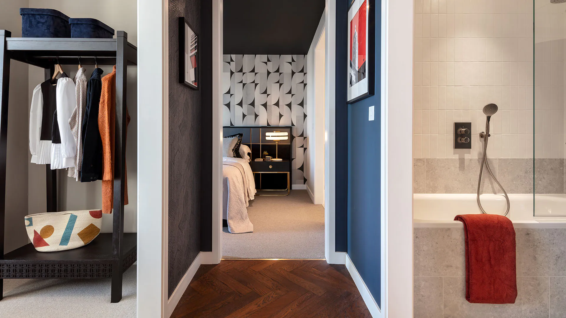 Brent Cross Town Apartment Corridor