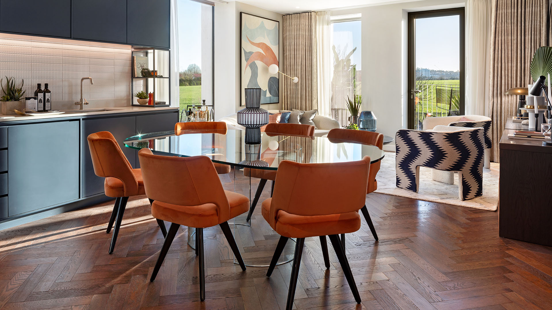 Brent Cross Town Apartment Lounge
