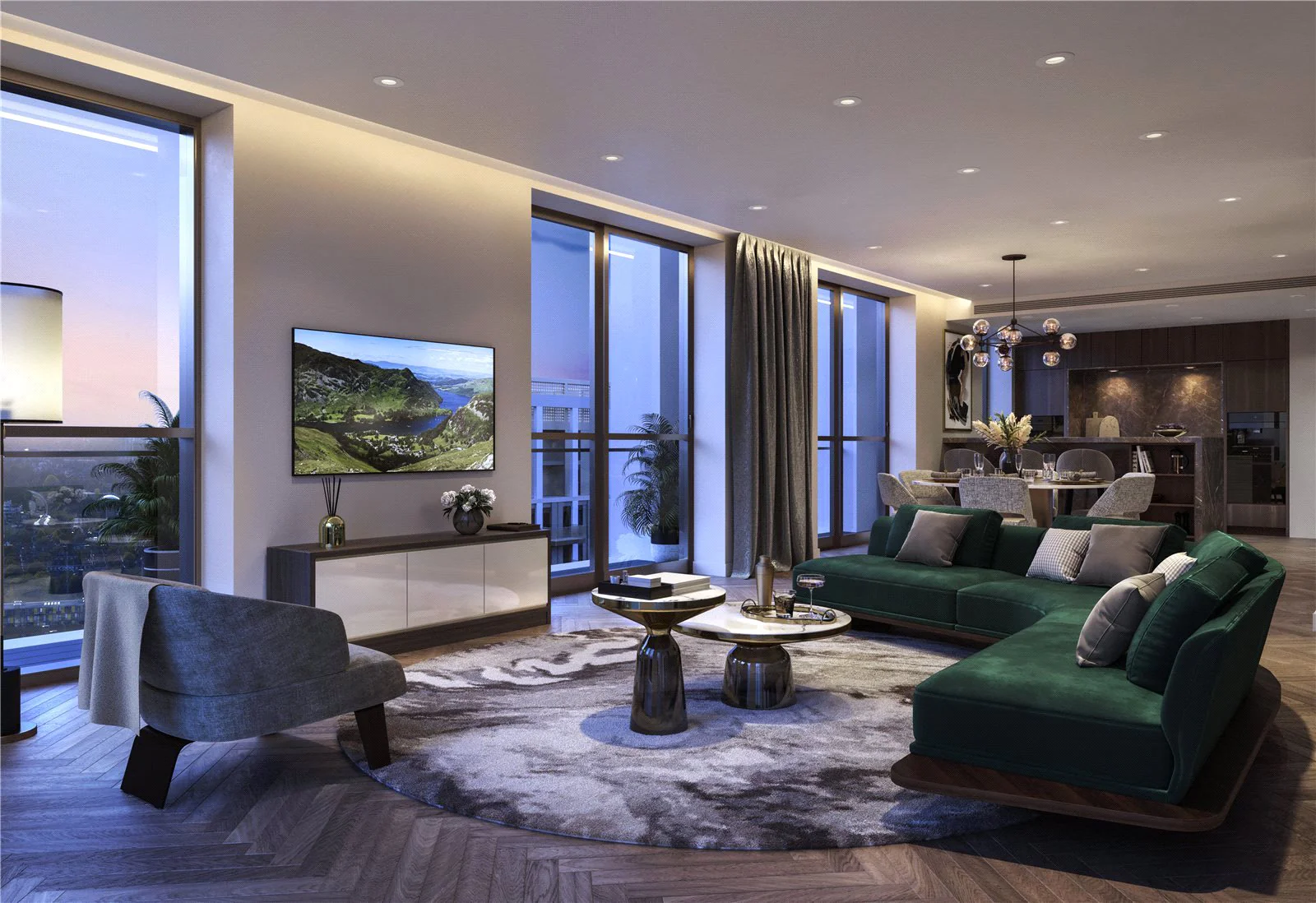 White City Living Apartment Lounge 2